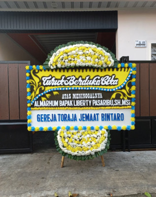 Papan Bunga Duka di Cerukcuk