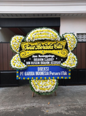 Papan Bunga Duka di Cerukcuk