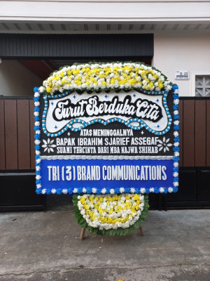 Papan Bunga Duka di Cerukcuk